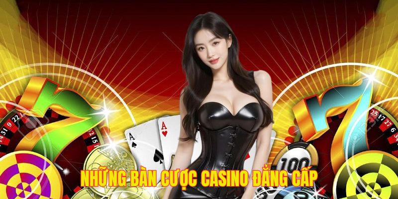 Bàn cược hiện đại, phong cách tương tự sòng bài Las vegas
